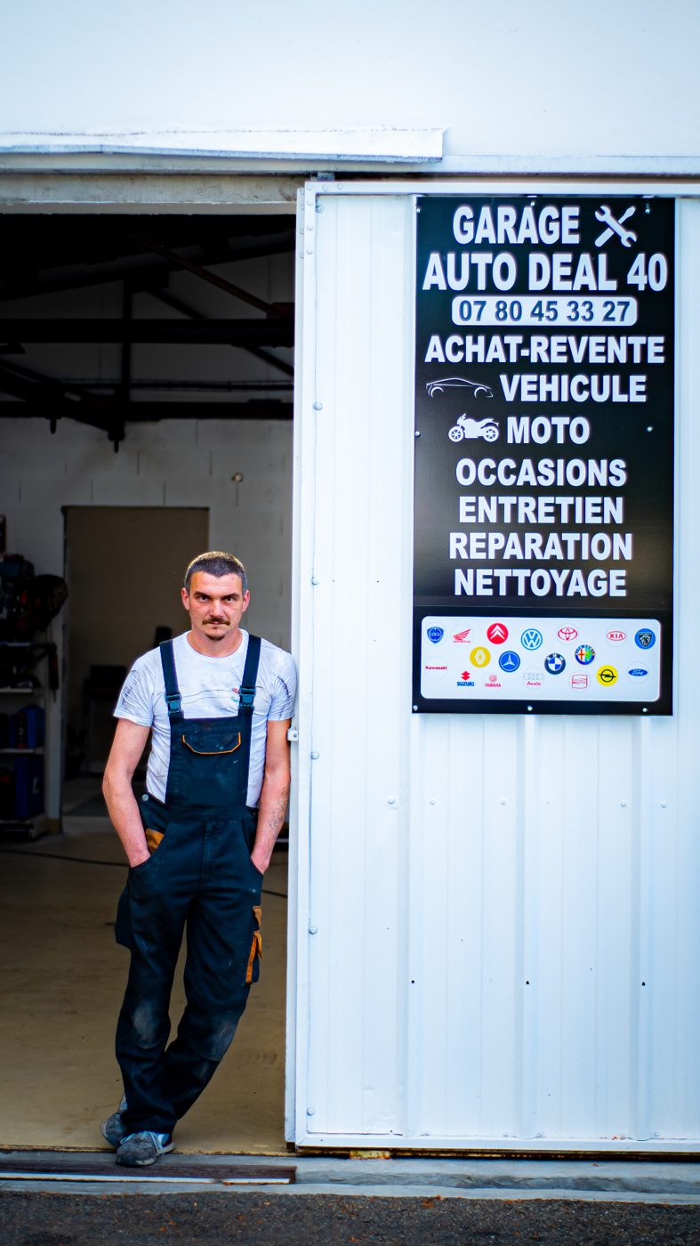 Auto-Deal40 — photo/vidéo : visuel issu du projet réalisé par l'agence Yubi Com